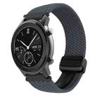 For Amazfit GTR 42mm Magnetic Buckle 20mm Braided Watch Band(Space Gray) - 1