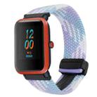 For Amazfit Bip Lite Magnetic Buckle 20mm Braided Watch Band(Violet) - 1