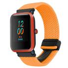 For Amazfit Bip S Magnetic Buckle 20mm Braided Watch Band(Orange) - 1