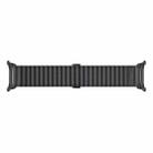 For Apple Watch SE 2022 40mm Off Road Magnetic Buckle Braided Nylon Watch Band(Dark Gray) - 3