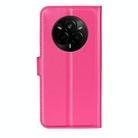 For Realme 14 Pro 5G Litchi Texture Horizontal Flip Leather Phone Case with Holder(Rose Red) - 3