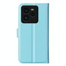 For Realme GT 7 Pro 5G Litchi Texture Horizontal Flip Leather Phone Case with Holder(Blue) - 3
