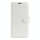 For Realme 13+ 5G Litchi Texture Horizontal Flip Leather Phone Case with Holder(White) - 2