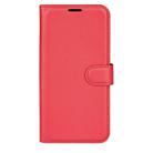 For Realme 13+ 5G Litchi Texture Horizontal Flip Leather Phone Case with Holder(Red) - 2