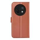 For Realme 13+ 5G Litchi Texture Horizontal Flip Leather Phone Case with Holder(Brown) - 3
