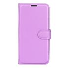 For Realme 13+ 5G Litchi Texture Horizontal Flip Leather Phone Case with Holder(Purple) - 2
