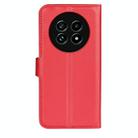 For Realme 13 Pro 5G Litchi Texture Horizontal Flip Leather Phone Case with Holder(Red) - 3
