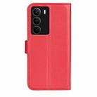 For Realme C71 4G Litchi Texture Horizontal Flip Leather Phone Case with Holder(Red) - 2