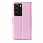 For Realme C71 4G Litchi Texture Horizontal Flip Leather Phone Case with Holder(Pink) - 3
