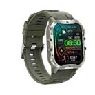 T26 1.96 inch Color Screen Smart Watch, Support Bluetooth Call / Health Monitoring(Green) - 3