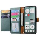 For Nothing CMF Phone 1 Love Zipper Lanyard Leather Phone Case(Green) - 3