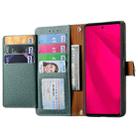 For Nothing Phone 2a Plus Love Zipper Lanyard Leather Phone Case(Green) - 3