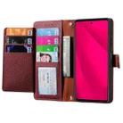 For Nothing Phone 2a Plus Love Zipper Lanyard Leather Phone Case(Red) - 3