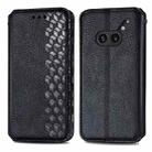 For Nothing Phone 2a Plus Cubic Grid Pressed Magnetic Leather Phone Case(Black) - 2