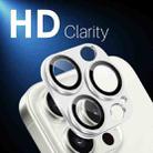 For iPhone 16 Pro / 16 Pro Max NORTHJO Matte Camera Lens Protector Tempered Glass Rear Lens Film(Silver) - 3