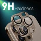 For iPhone 16 Pro / 16 Pro Max NORTHJO Matte Camera Lens Protector Tempered Glass Rear Lens Film(Brown) - 2