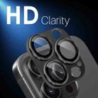 For iPhone 16 Pro / 16 Pro Max NORTHJO CD Vein Camera Lens Protector Tempered Glass Rear Lens Film(Black) - 3