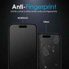 For iPhone 16 Pro NORTHJO Matte Silkscreen Anti-Fingerprint Tempered Glass Film - 3