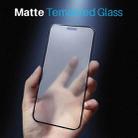 For iPhone 16 Plus NORTHJO Matte Silkscreen Anti-Fingerprint Tempered Glass Film - 2