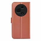 For TCL 605 / 60 SE Litchi Texture Horizontal Flip Leather Phone Case with Holder(Brown) - 3