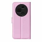 For TCL 605 / 60 SE Litchi Texture Horizontal Flip Leather Phone Case with Holder(Pink) - 3