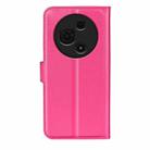 For TCL 605 / 60 SE Litchi Texture Horizontal Flip Leather Phone Case with Holder(Rose red) - 3