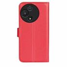 For TCL 60R 5G / 60 5G Litchi Texture Horizontal Flip Leather Phone Case with Holder(Red) - 3