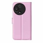 For TCL 60R 5G / 60 5G Litchi Texture Horizontal Flip Leather Phone Case with Holder(Pink) - 3