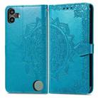 For Nothing CMF Phone 1 Mandala Flower Embossed Leather Phone Case(Blue) - 2