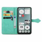 For Nothing CMF Phone 1 Mandala Flower Embossed Leather Phone Case(Green) - 3