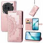 For Nothing Phone 3a Pro Mandala Flower Embossed Leather Phone Case(Rose Gold) - 1