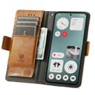 For Nothing CMF Phone 1 CaseNeo Splicing Dual Magnetic Buckle Leather Phone Case(Khaki) - 3