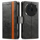 For Nothing Phone 3a Pro CaseNeo Splicing Dual Magnetic Buckle Leather Phone Case(Black) - 2
