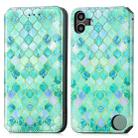 For Nothing CMF Phone 1 CaseNeo Colorful Magnetic Leather Phone Case(Emerald) - 2