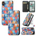 For Nothing CMF Phone 1 CaseNeo Colorful Magnetic Leather Phone Case(Rhombus Mandala) - 1