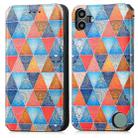 For Nothing CMF Phone 1 CaseNeo Colorful Magnetic Leather Phone Case(Rhombus Mandala) - 2