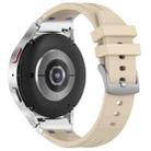 For Amazfit Watch GTR 3 pro 22mm Quick Release Silver Buckle Royal Silicone Watch Band(Starlight) - 2