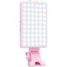 V12A Phone Laptop Video Conference Fill Lamp Portable Selfie Live Streaming LED Fill Light(Pink) - 1