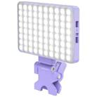 V12A Phone Laptop Video Conference Fill Lamp Portable Selfie Live Streaming LED Fill Light(Purple) - 1