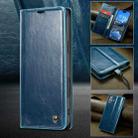 For iPhone 16 CaseMe 003 Crazy Horse Texture Flip Leather Phone Case(Blue) - 2