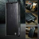 For iPhone 16 CaseMe 003 Crazy Horse Texture Flip Leather Phone Case(Black) - 2