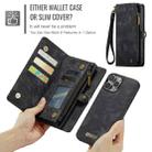 For iPhone 16 Pro Max CaseMe 008 Detachable Multifunctional Leather Phone Case(Black) - 3