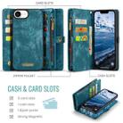 For iPhone 16e CaseMe 008 Detachable Multifunctional Leather Phone Case(Blue) - 2