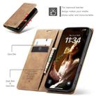 For iPhone 16 Plus CaseMe 013 Multifunctional Horizontal Flip Leather Phone Case(Brown) - 3