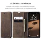 For iPhone 16e CaseMe 013 Multifunctional Horizontal Flip Leather Phone Case(Coffee) - 2