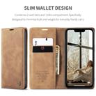 For iPhone 16e CaseMe 013 Multifunctional Horizontal Flip Leather Phone Case(Brown) - 2