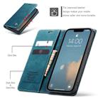 For iPhone 16e CaseMe 013 Multifunctional Horizontal Flip Leather Phone Case(Blue) - 3