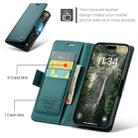 For iPhone 16 CaseMe 023 Butterfly Buckle Litchi Texture RFID Anti-theft Leather Phone Case(Green) - 2