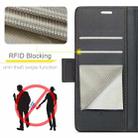 For iPhone 16 CaseMe 023 Butterfly Buckle Litchi Texture RFID Anti-theft Leather Phone Case(Black) - 3