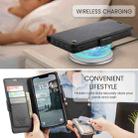 For iPhone 16e CaseMe 023 Butterfly Buckle Litchi Texture RFID Anti-theft Leather Phone Case(Black) - 3
